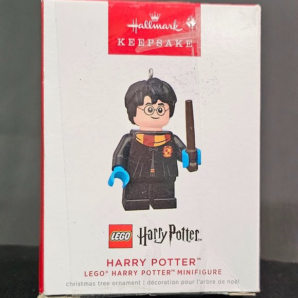 Hallmark Keepsake 2022 Harry Potter Lego Minifigure Christmas Ornament NEW - Picture 1 of 3